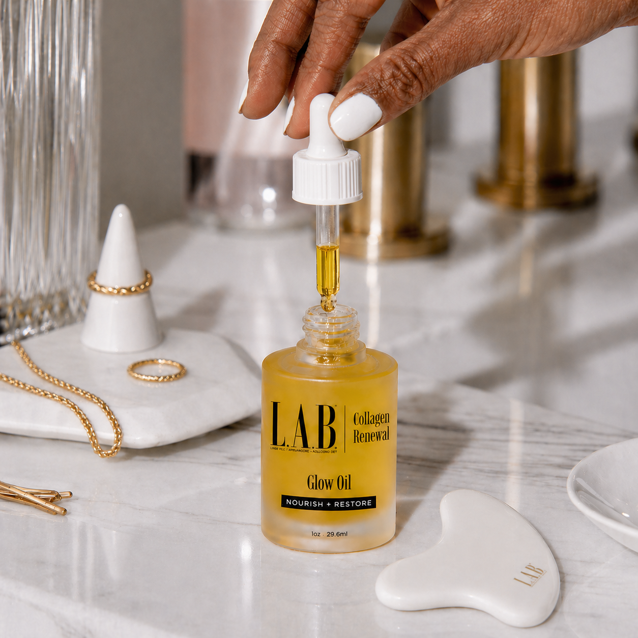 The L.A.B Collagen Renewal Face Oil